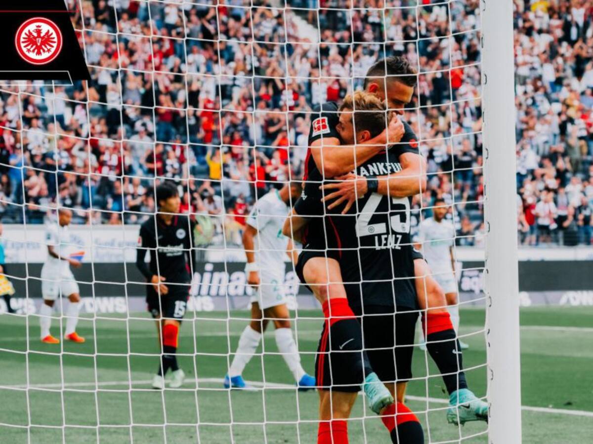 Rafael Santos Borré debutó con gol con el Frankfurt