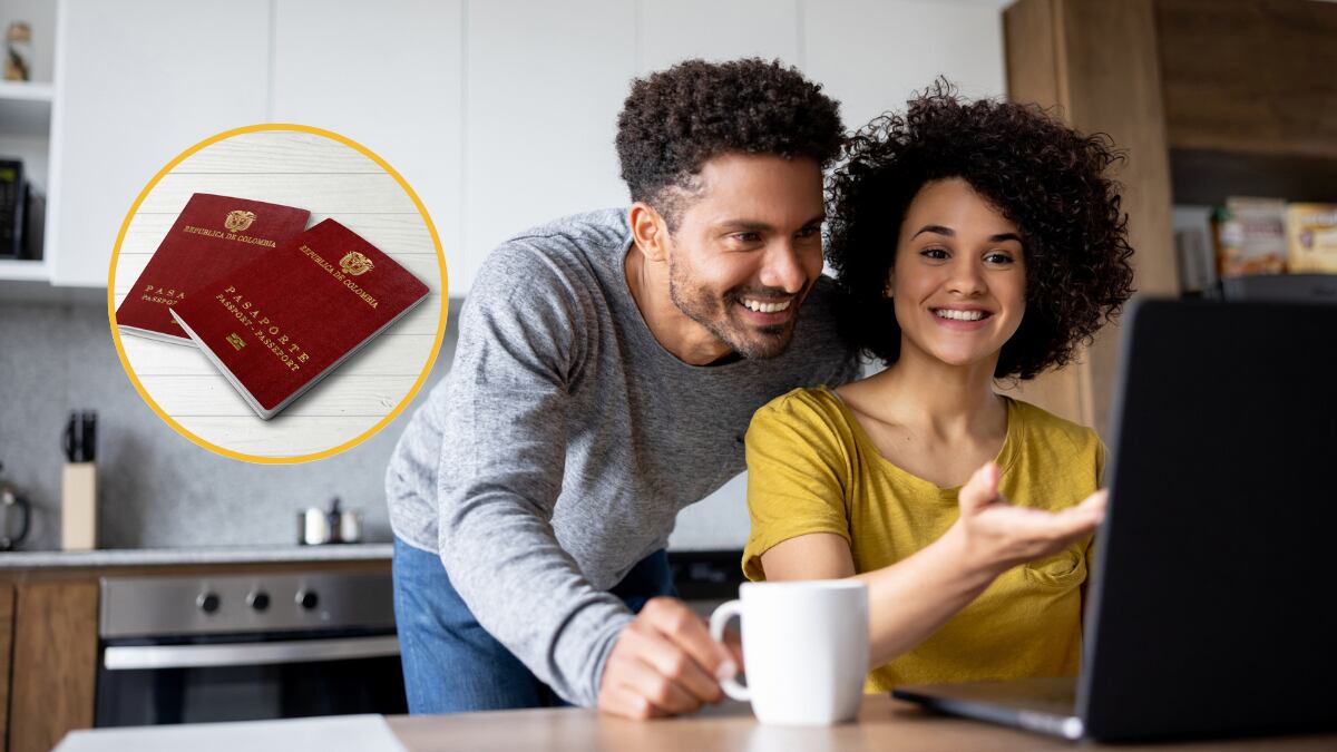 Solicitud de pasaporte colombiano en línea (Getty Images)