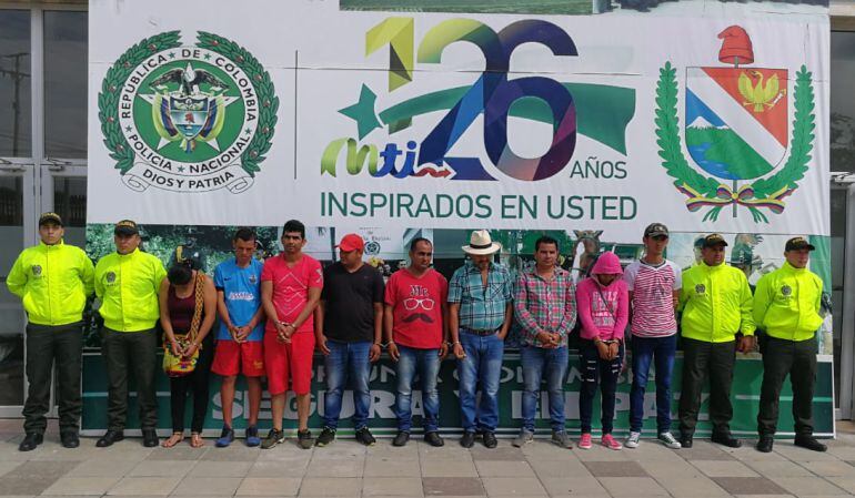 Los detenidos son presentados ante un juez de control de garantías.