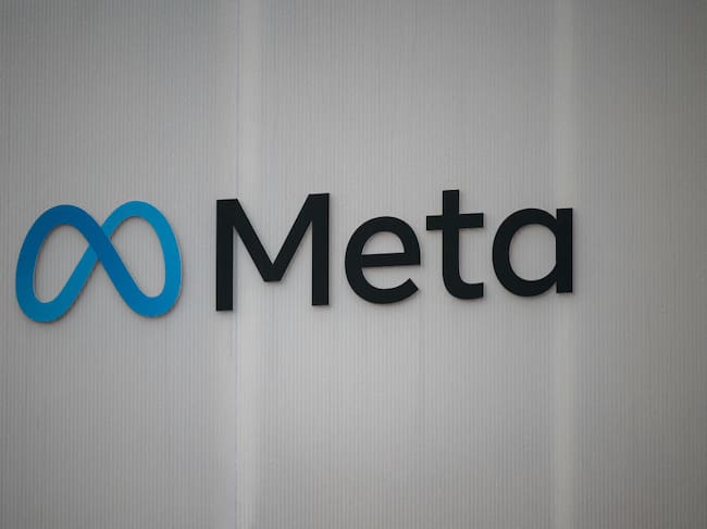 Logo de Meta. I Foto: FABRICE COFFRINI/AFP via Getty Images.