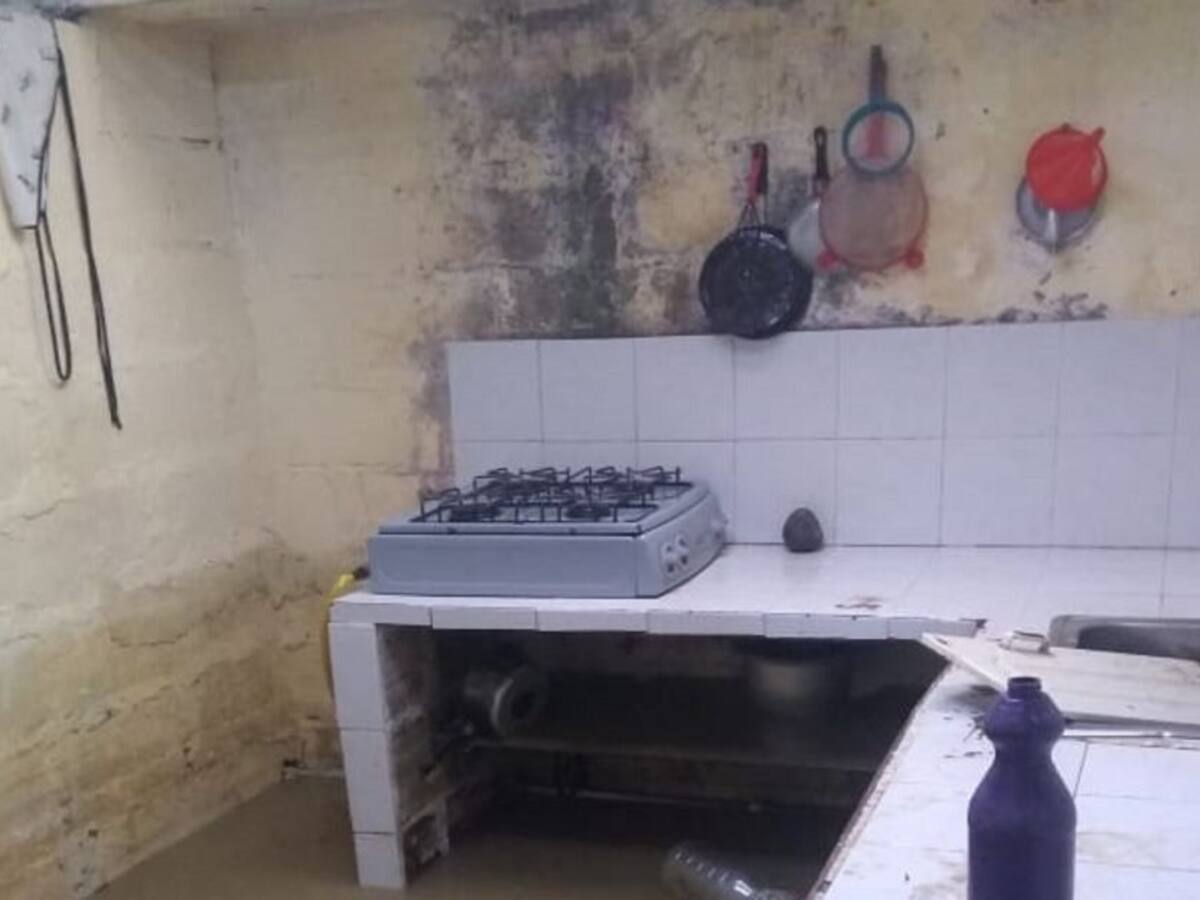 Inundado amaneció Tarazá por creciente del río