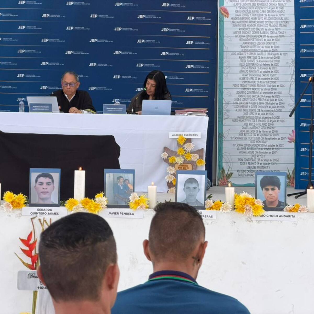 JEP adelantó la primera audiencia territorial de medidas de satisfacción para víctimas de El Carmen