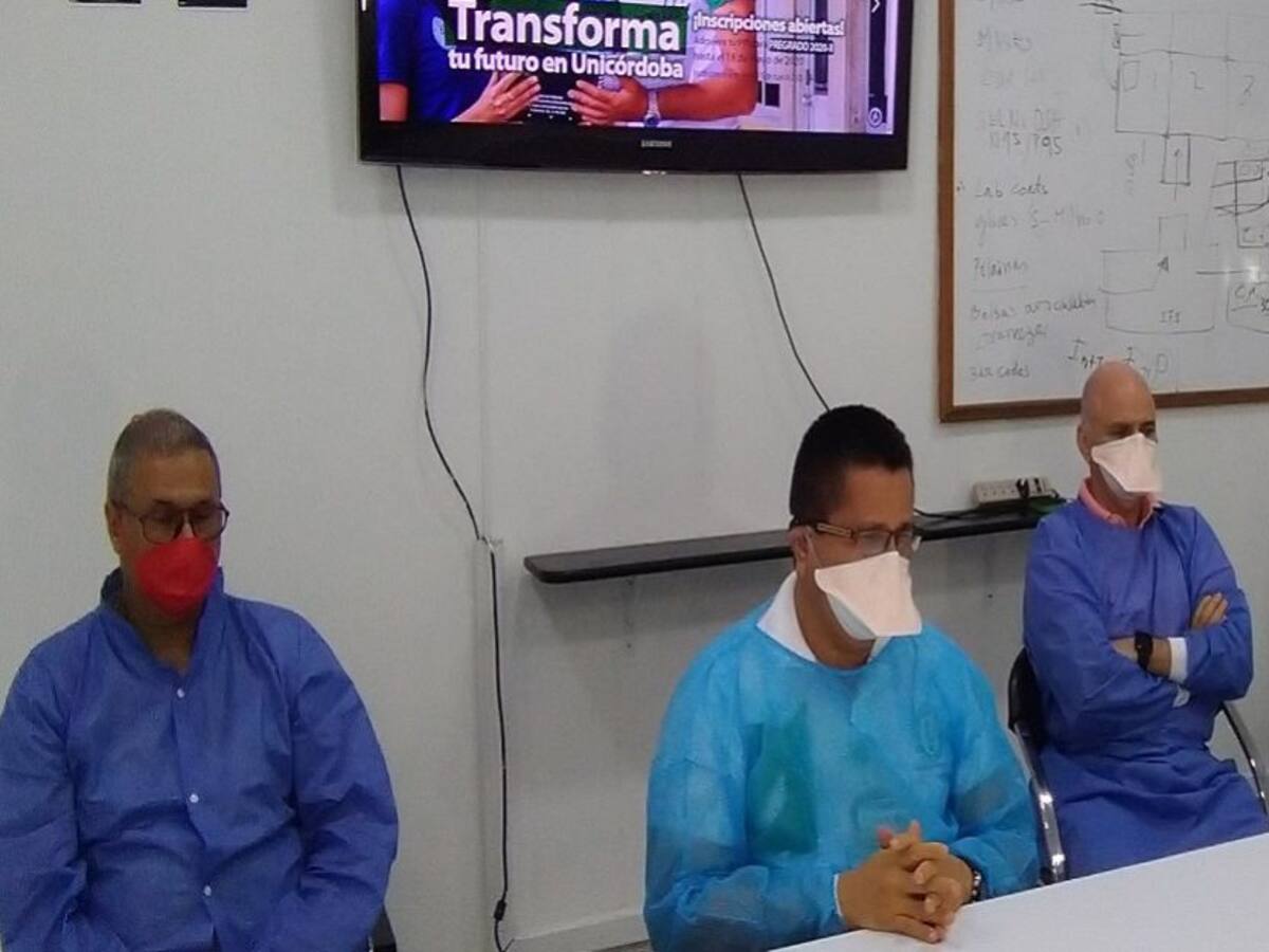 Con poco personal, Unicórdoba procesa pruebas de COVID-19 en su laboratorio