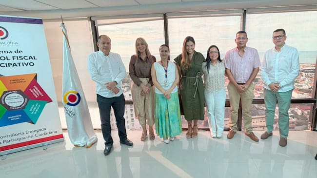 La Secretaría Técnica quedó a cargo de la Contraloría Distrital de Cartagena. // Contraloría