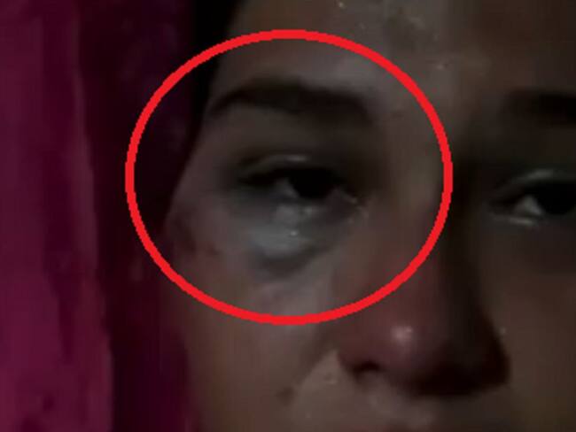 Génesis Jiménez, denunciante.