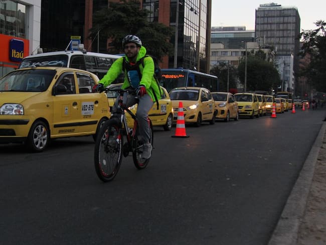 El 6.5% de los bogotanos se movilizan a sus trabajos en bicicletas