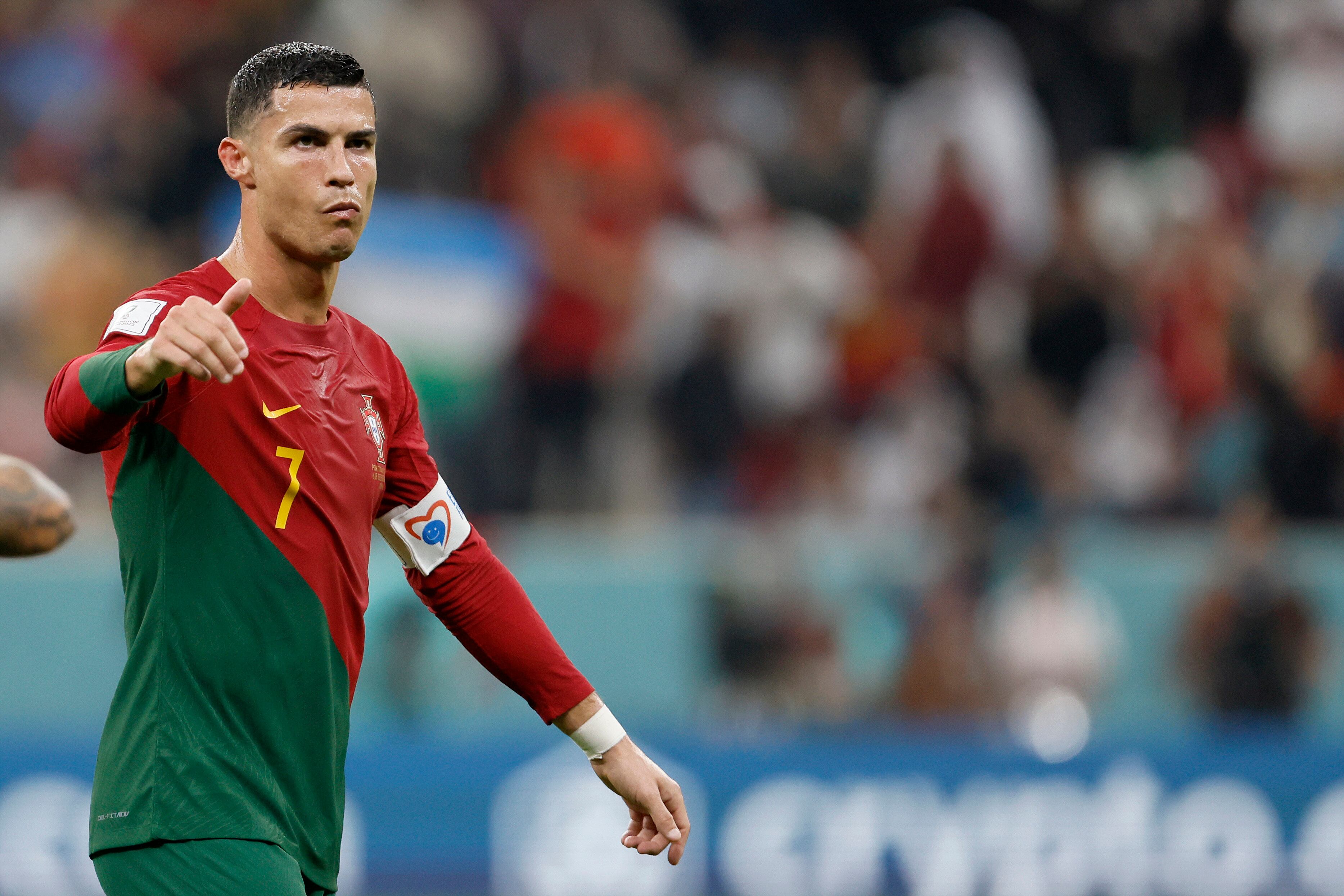 Cristiano Ronaldo sería nuevo jugador del Al-Nassr. (Photo by Richard Sellers/Getty Images)