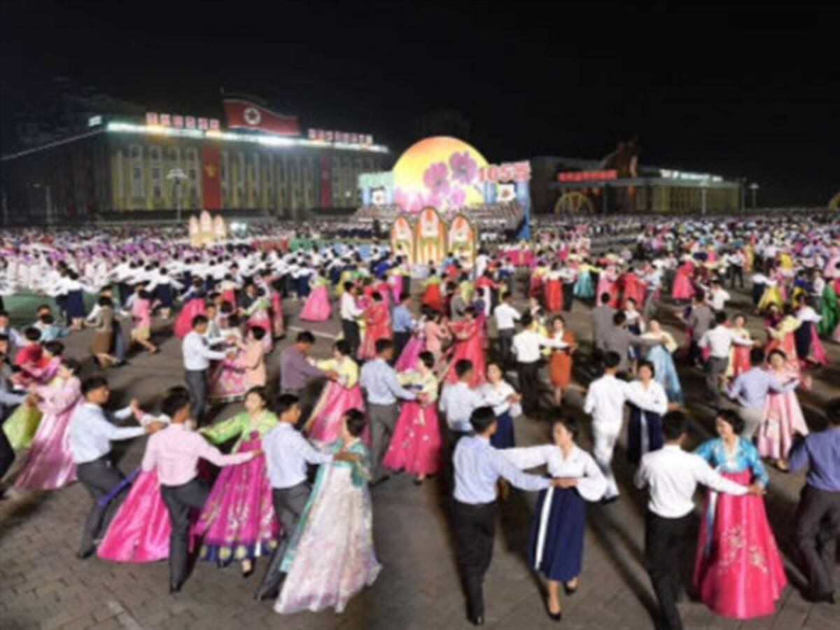 Todo listo para la celebración del Día del Sol en Corea del Norte