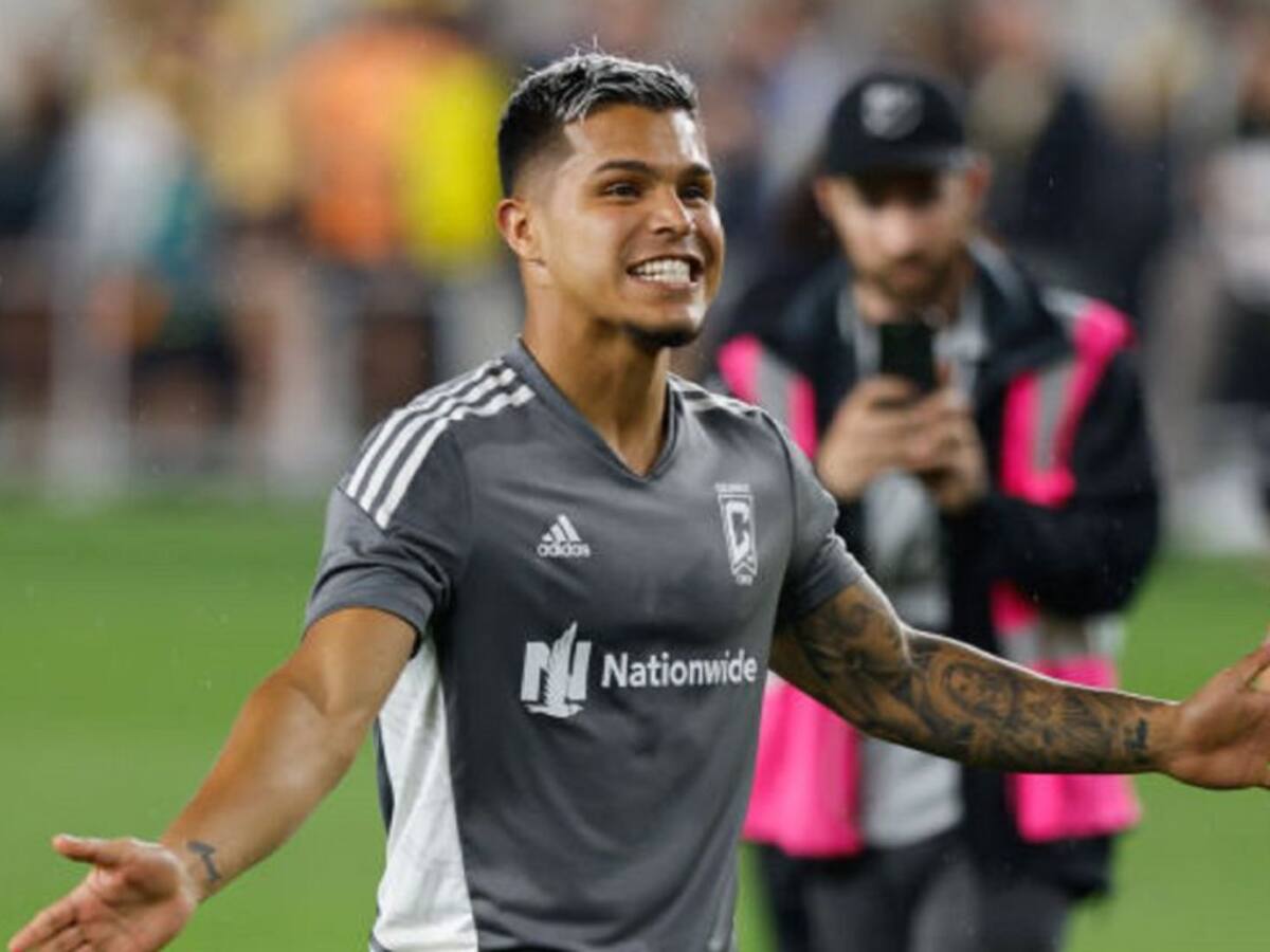 Cucho Hernández abrió con gol la victoria del Columbus Crew