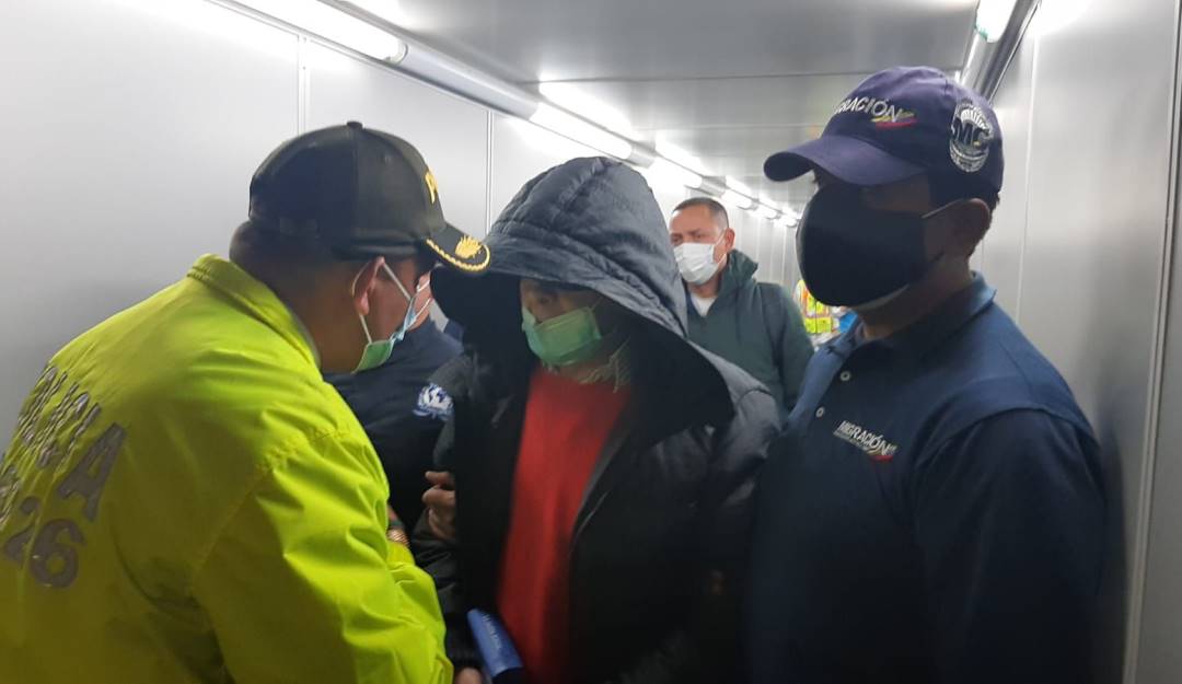 Carlos Mattos tras ser extraditado desde España