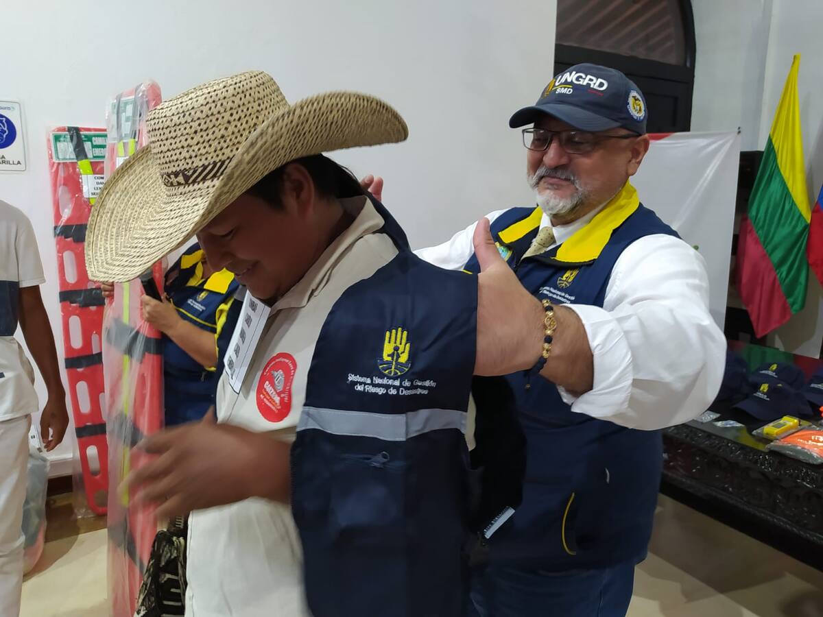 Gestión del Riesgo entregó dotación a COMBAS de cabildo indígena Zenú