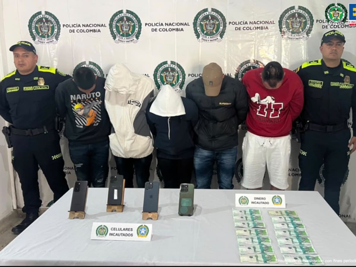 Cinco presuntos integrantes de ‘Los Polacos’ fueron judicializados por hurtos a viviendas en Boyacá