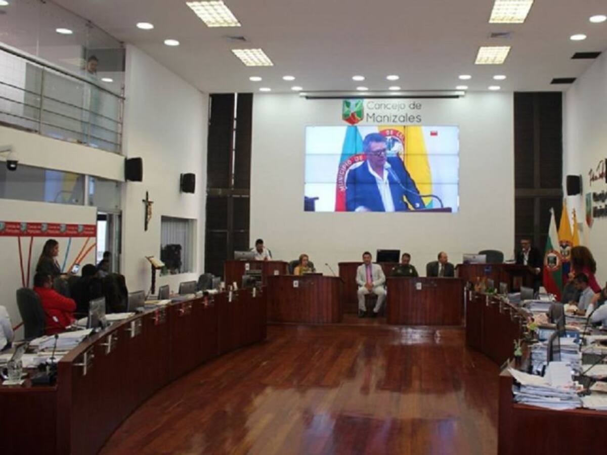 Concejo de Manizales aprobó cambio en el presupuesto del municipio