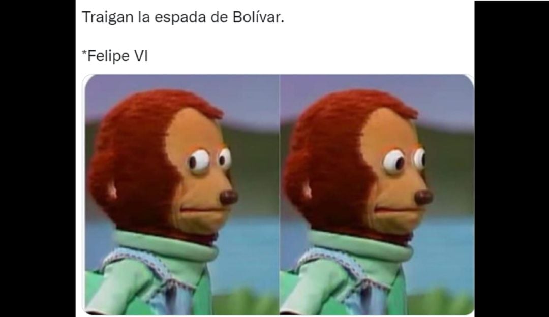 Los memes de la posesión de Gustavo Petro: espada de Bolívar, vestido y más