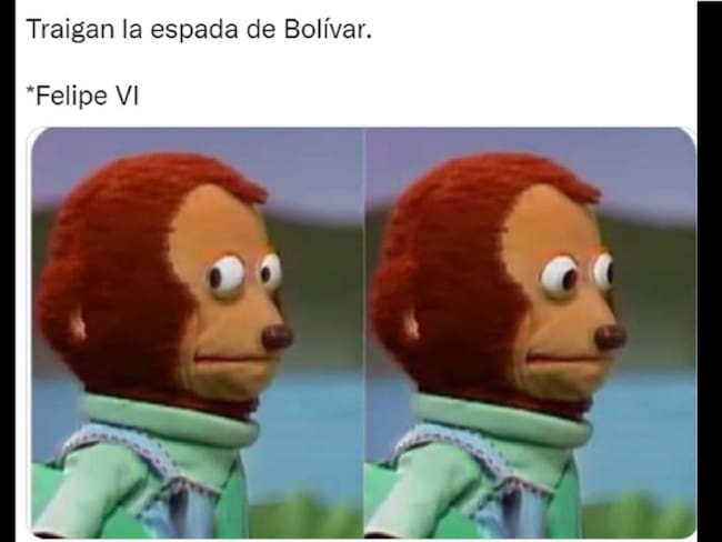 Los memes de la posesión de Gustavo Petro: espada de Bolívar, vestido y más