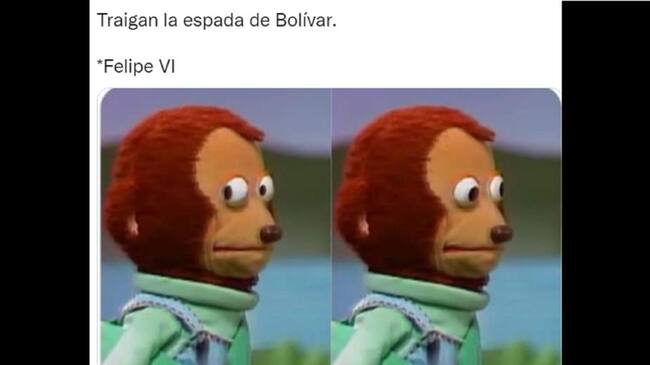Los memes de la posesión de Gustavo Petro: espada de Bolívar, vestido y más