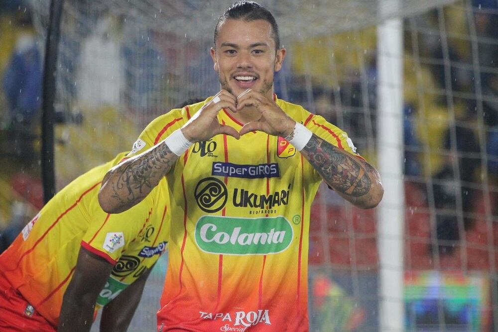 Leonardo Castro, delantero del Deportivo Pereira / Foto: @Corpereira