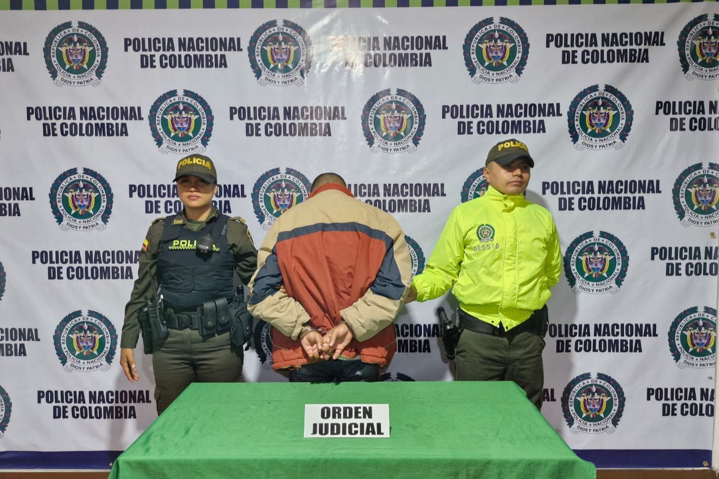 Capturado en Calarcá, autor de feminicidio en el meta. Foto Policía