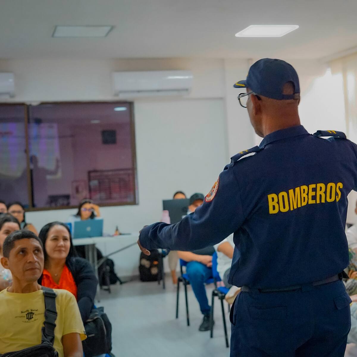 Programación del Cuerpo de Bomberos de Cartagena para las capacitaciones a tenderos
