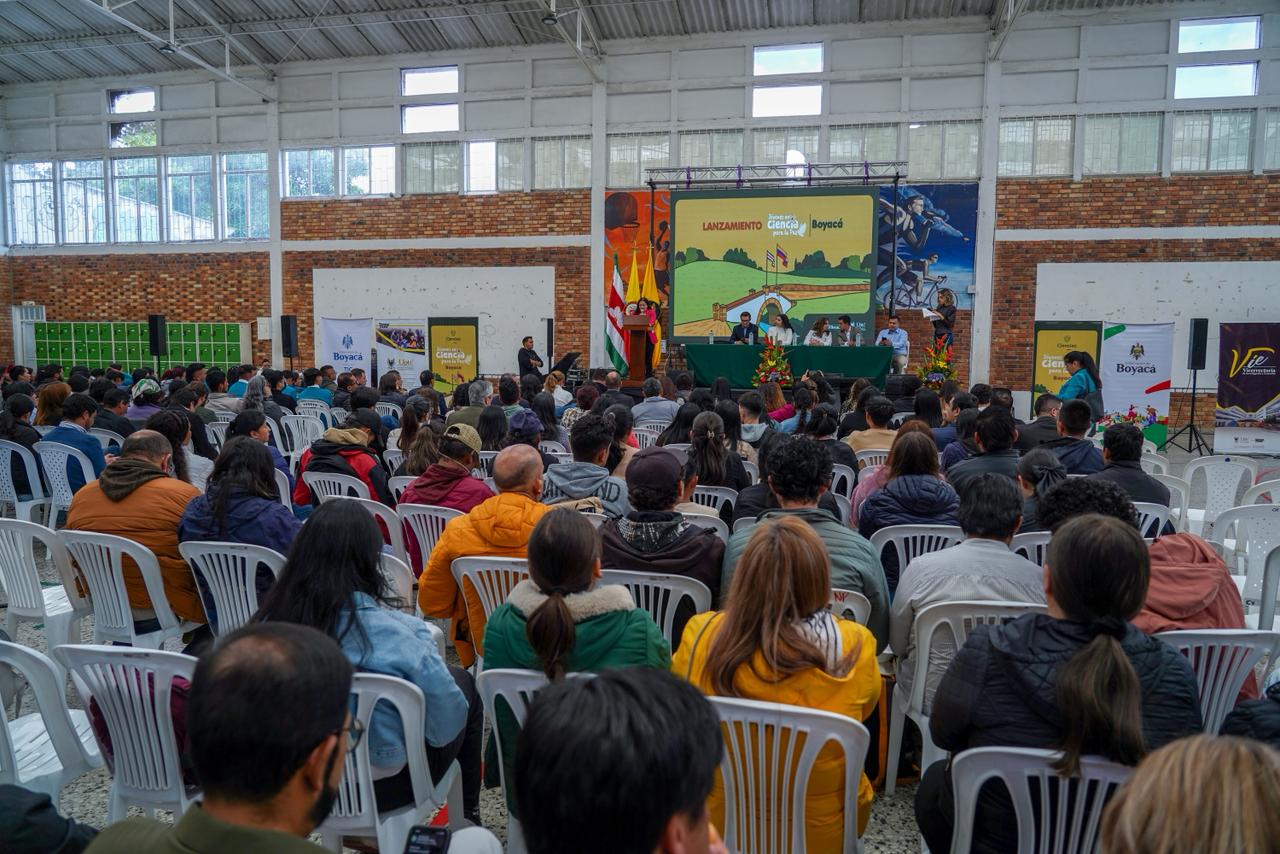 El programa Jóvenes en Ciencia para la Paz Capítulo Boyacá está dirigido a jóvenes de 62 municipios. Foto: Suministrada