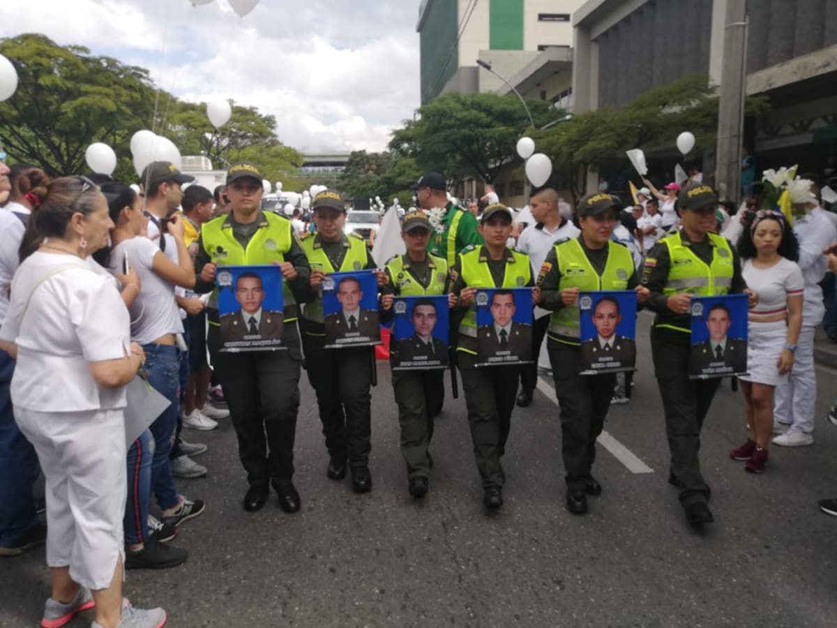 El recuerdo de los compañeros fallecidos.
