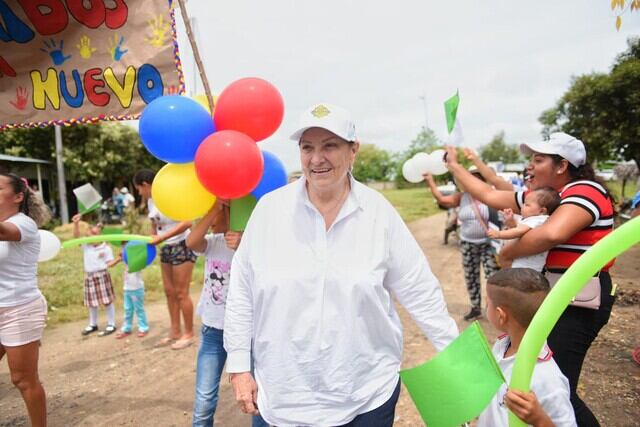 Cielo Gnecco. Foto: (Imagen tomada de Twitter, @GobdelCesar)