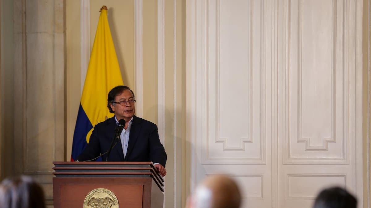 “El mundo ya no es el norte; era nuestro lugar más seguro, pero puede fallar”: Petro a empresarios