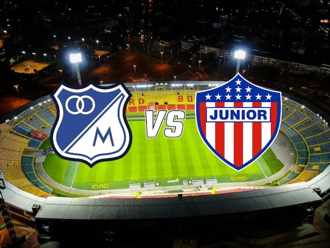 🔴 Millonarios vs. Junior EN VIVO: Siga acá la transmisión del partido por la liga Colombiana