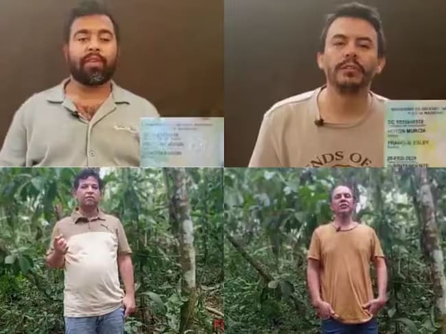 Secuestrados por el ELN en Arauca y sometidos al llamado juicio revolucionario.