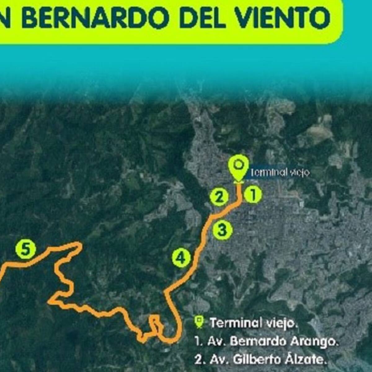 Ruta provisional de transporte público hasta San Bernardo del Viento