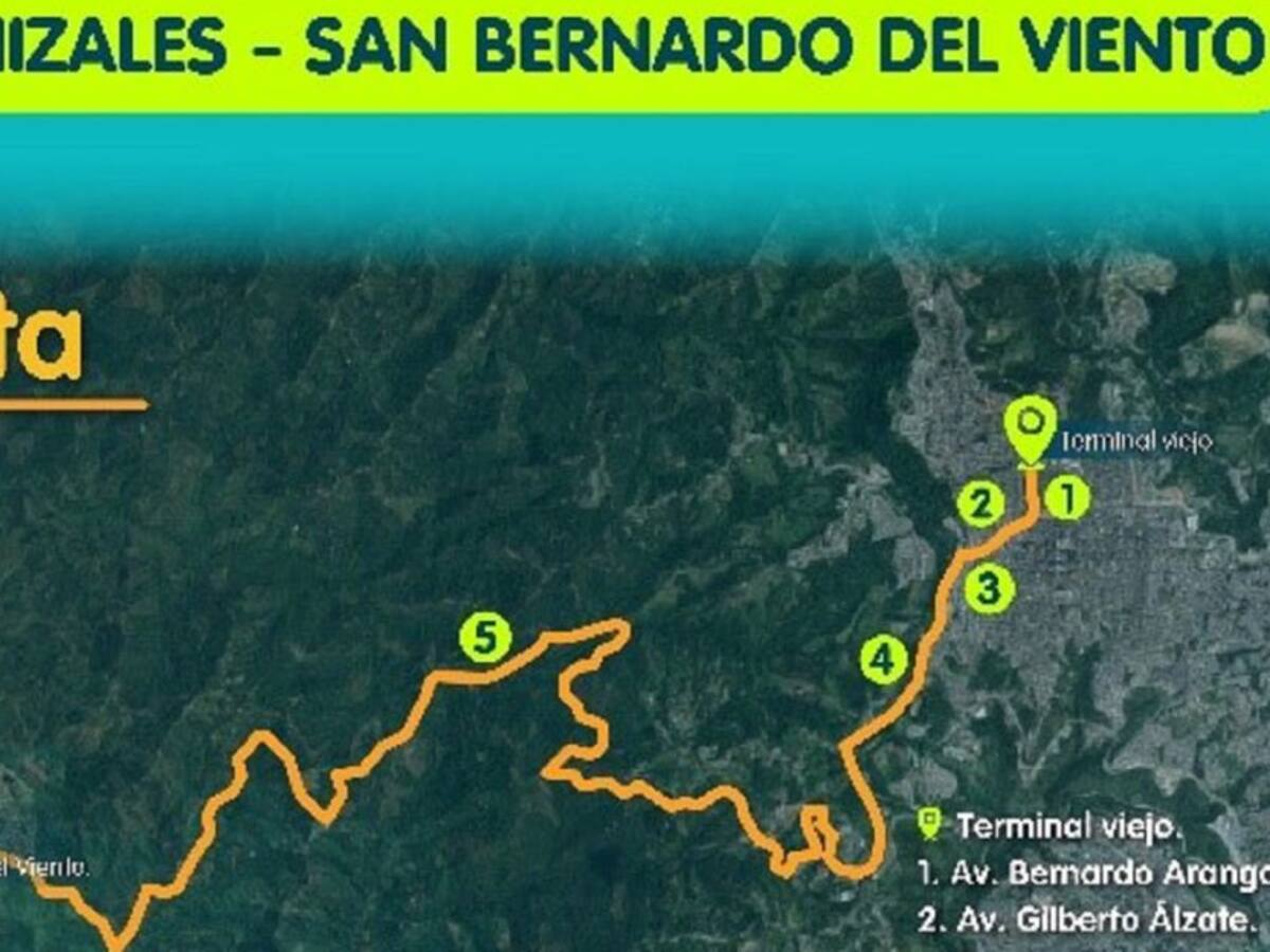 Ruta provisional de transporte público hasta San Bernardo del Viento