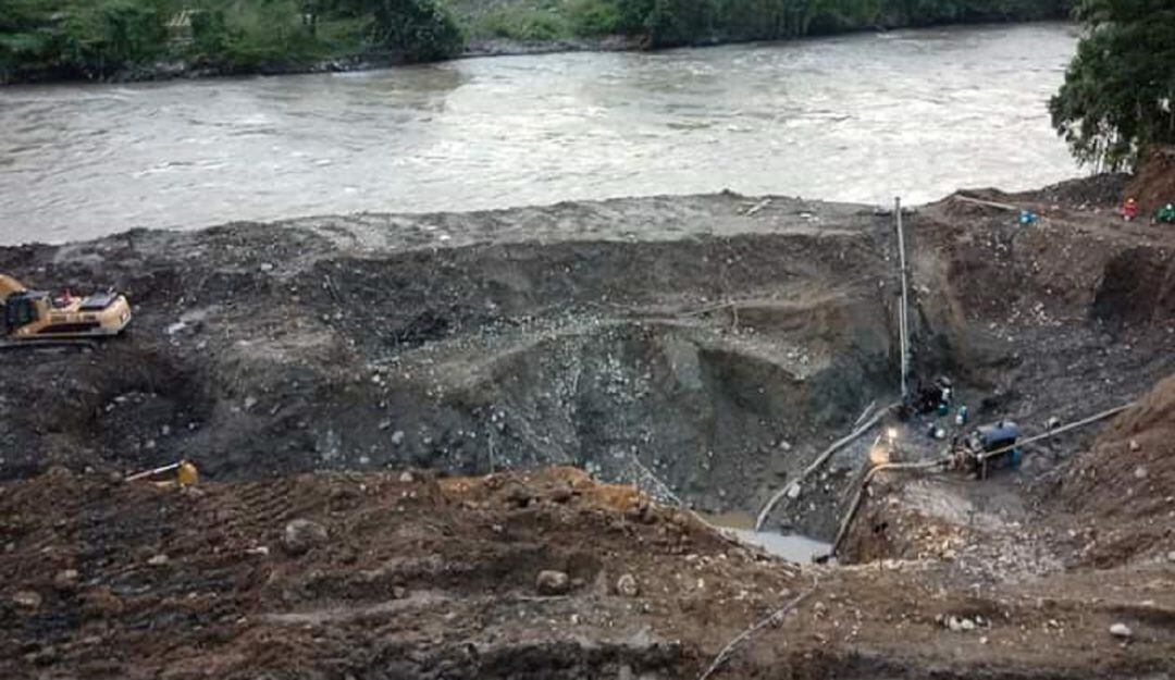 Rescate de mineros en Neira