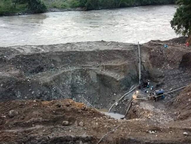 Rescate de mineros en Neira