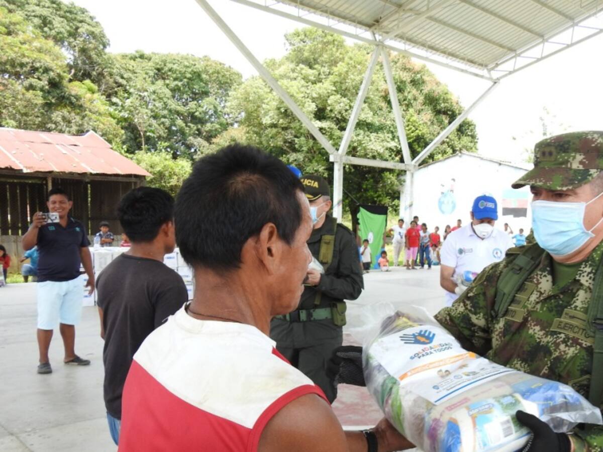 Ejército brinda atención a etnias indígenas en el Catatumbo