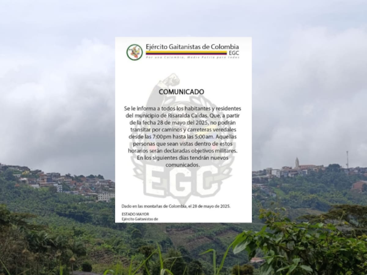Autoridades desmienten supuestas amenazas en un panfleto que se publicó en Risaralda, Caldas