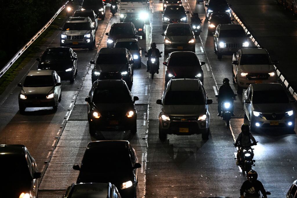 Imagen de referencia de pico y placa en Bogotá. Foto: Getty Images.