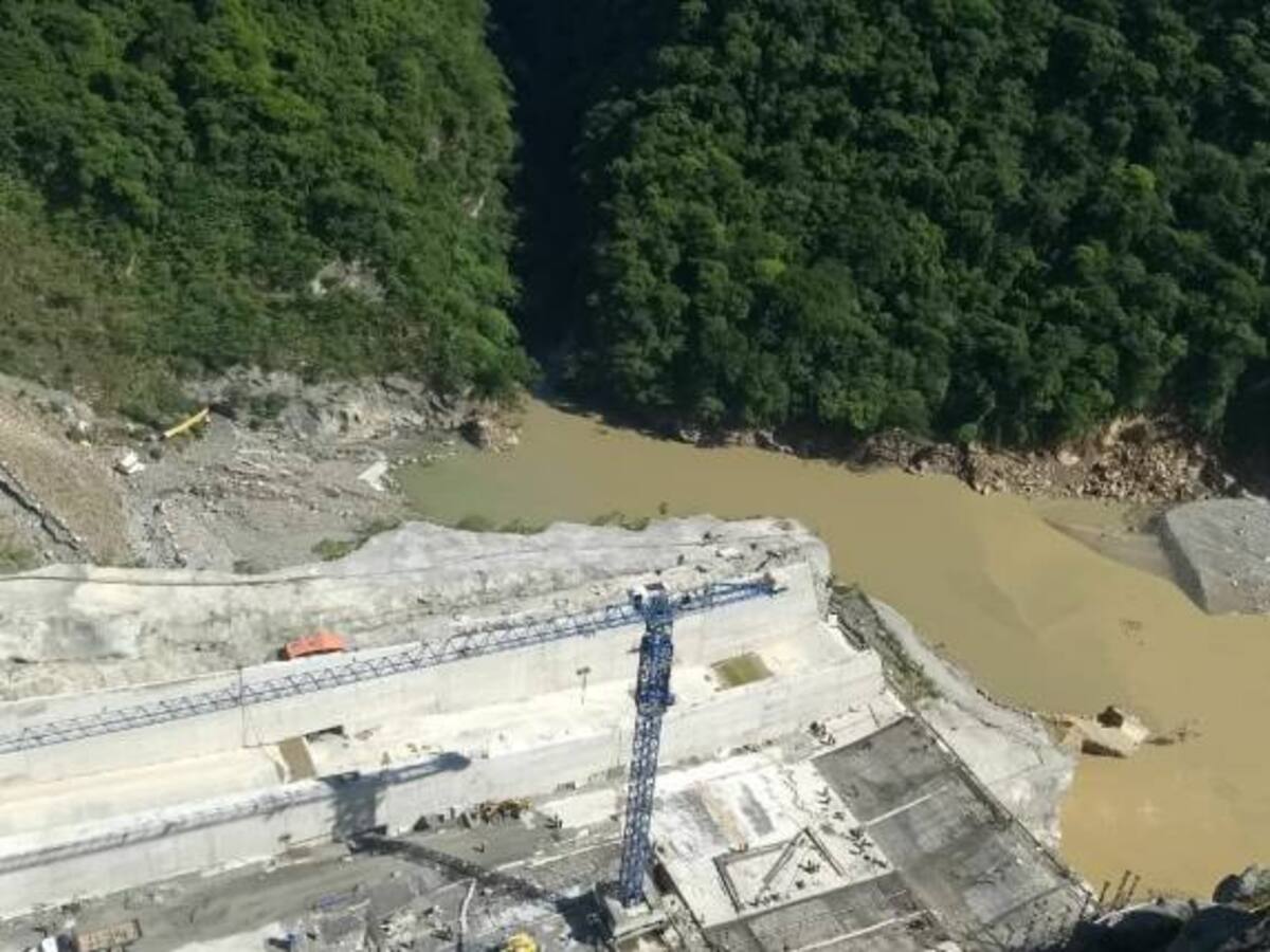 Embalse de Hidroituango baja a la cota del diseño original