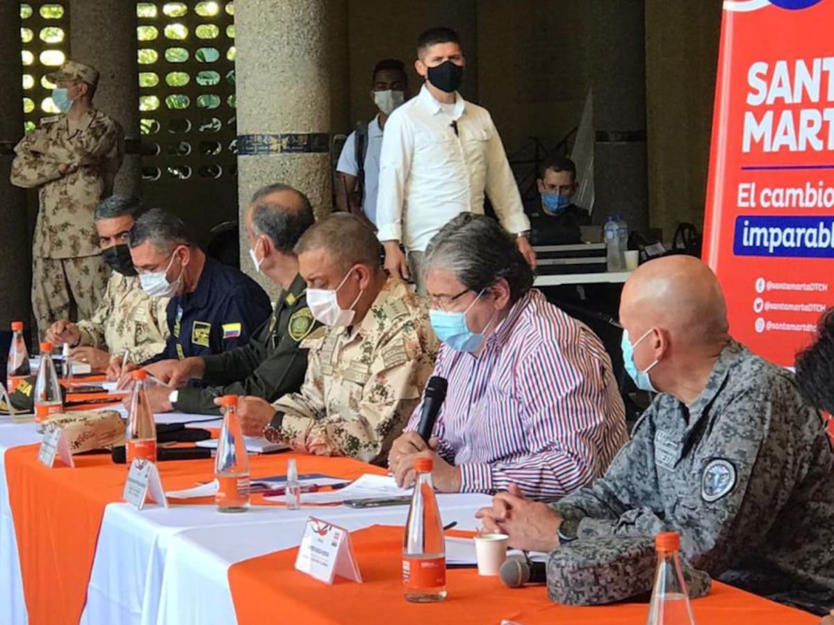 MinDefensa anuncia recompensa por criminales más buscados en el Magdalena