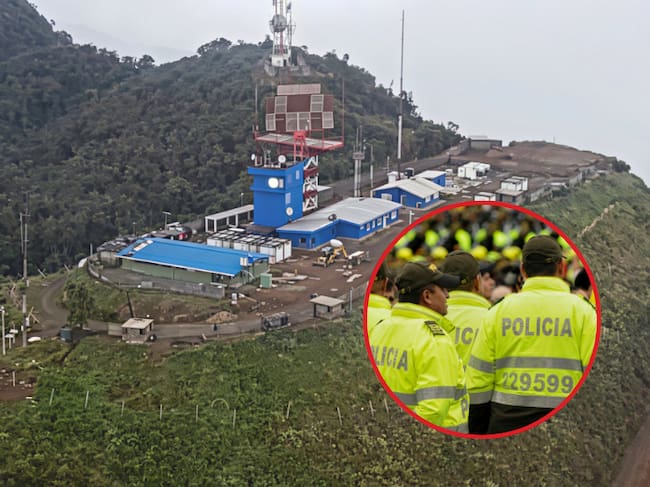 Imagen de referencia | Miembros del cuerpo de Policía de Bogotá: Getty Images / Cerro Santana, Cauca: Foto suministrada