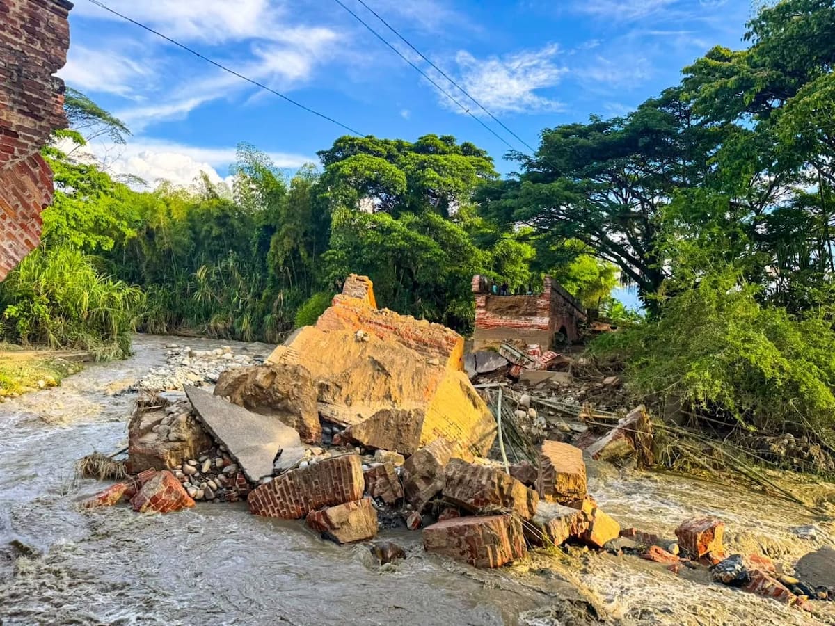 Tras colapso de un puente emblemático en Cauca, exigen restructuración inmediata
