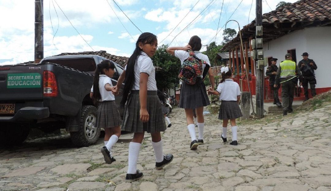 Regreso a calses en Caldas