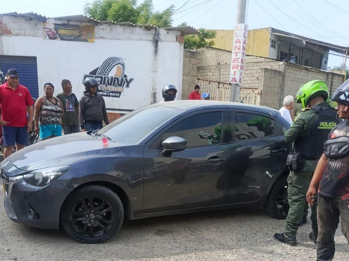 Hombres armados mataron a conductor de un vehículo particular en Cartagena