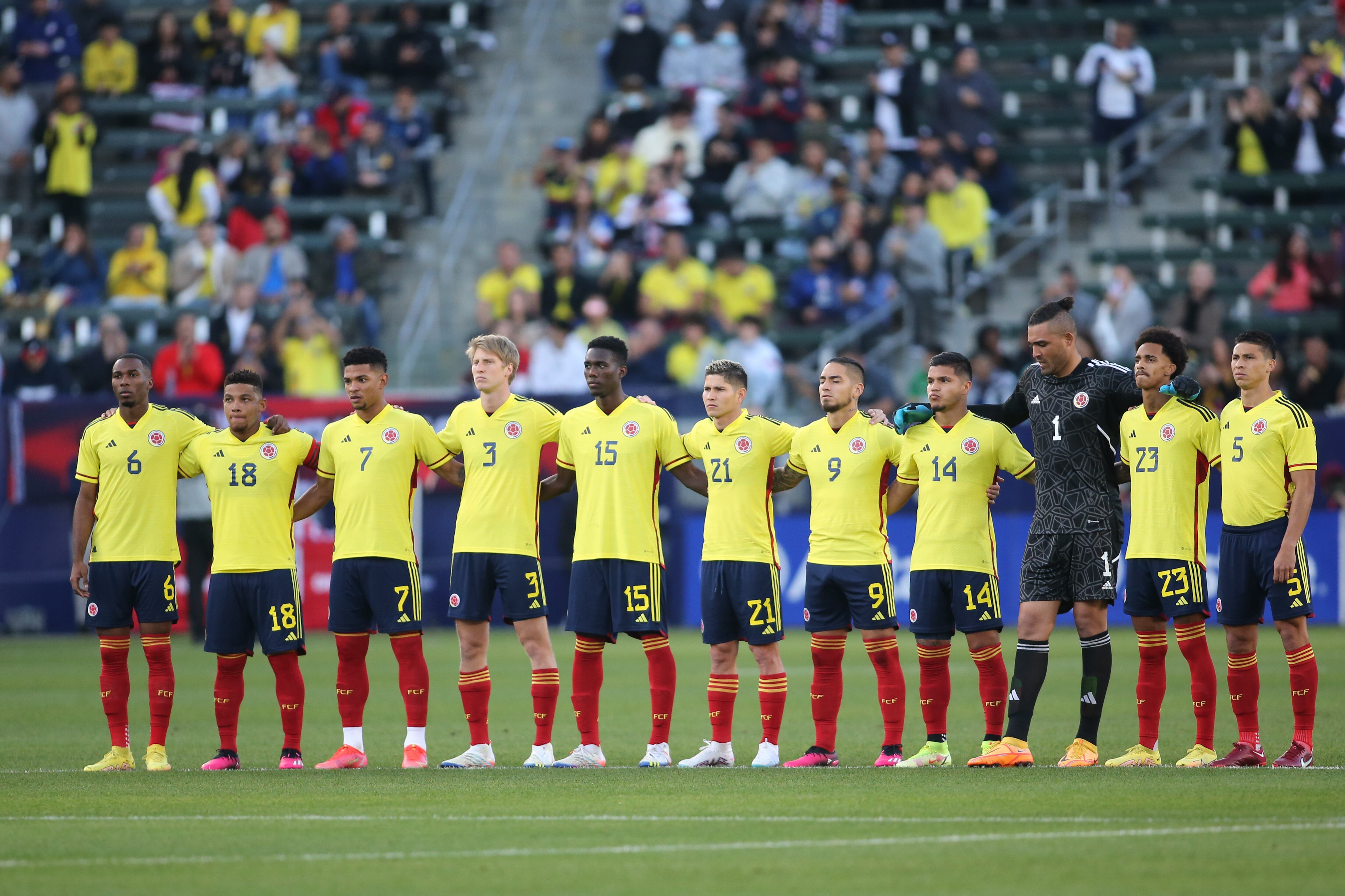 Equipo titular de la Selección Colombia frente a Estados Unidos. (Photo by Michael Janosz/ISI Photos/Getty Images)