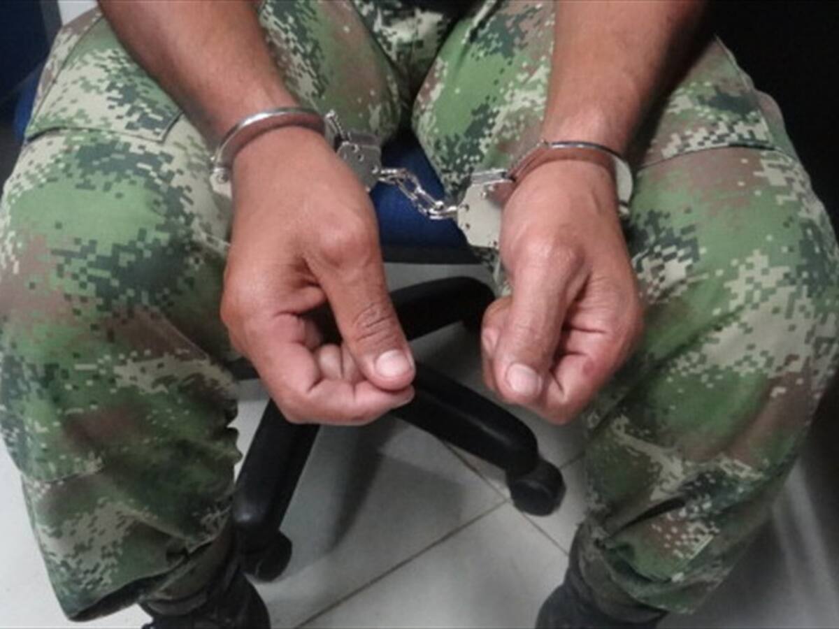 Capturan a militares vinculados al posible delito de concierto para delinquir