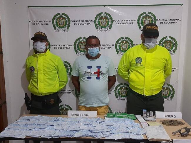 Capturado por juego ilegal