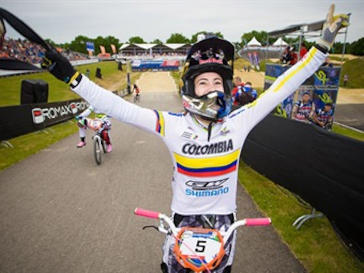 Mariana Pajón gana medalla de oro en la Copa Mundo de Holanda