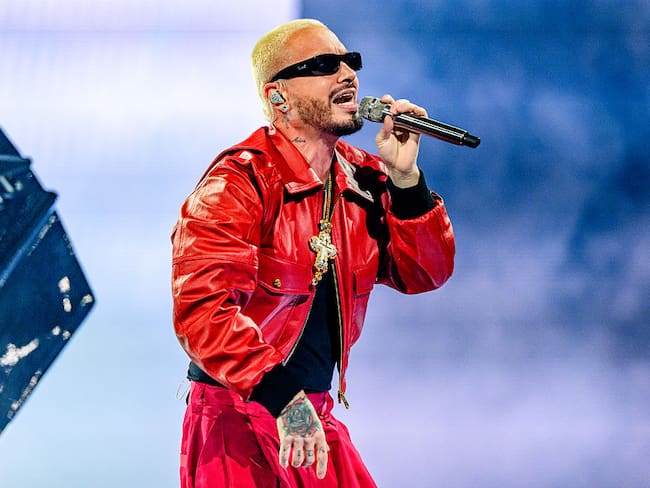 J Balvin. North America Tour 2025 in New York City. (Photo by Roy Rochlin/Getty Images)