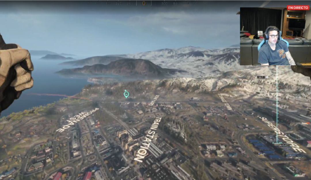 James Rodríguez se estrenó en Twitch jugando Call of Duty.