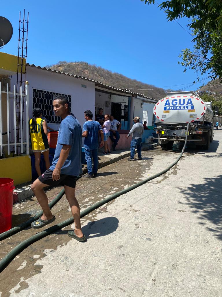 Foto:  Protestas ante la falta de agua/ William Nieto