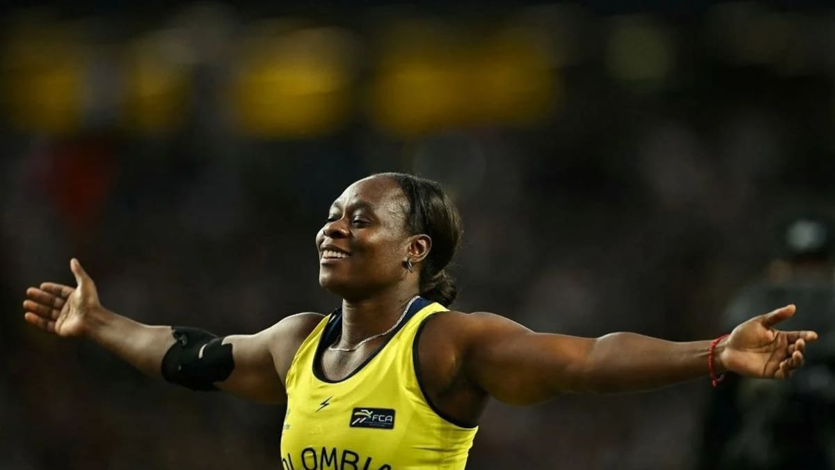 La vallecaucana Flor Ruiz conquista el oro en lanzamiento de jabalina en los Juegos Suramericanos